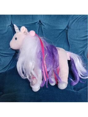 Aurora Breyer Pink Unicorn Plush 10 Inch Horse Pony Stuffed